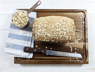 maple oat sourdough sandwich bread