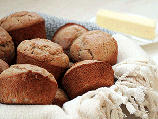 sourdough discard cinnamon muffins