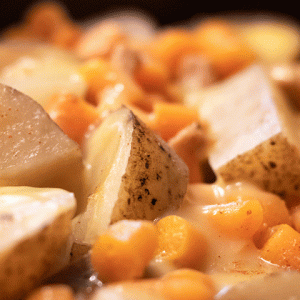 slow cooker chicken potatoes and carrots dinner