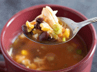 mini rice cooker black bean soup