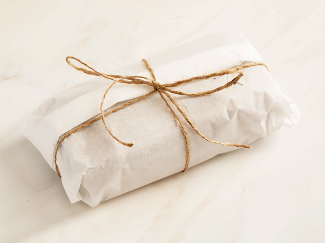 a wrapped loaf how to wrap bread for gifting