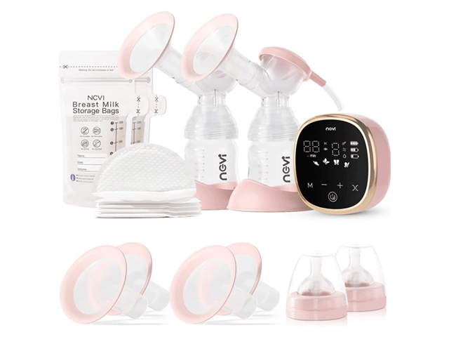 newborn essentials ncvi electric breast pump