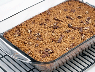 baked oatmeal with pecans