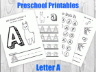 preschool printables letter a
